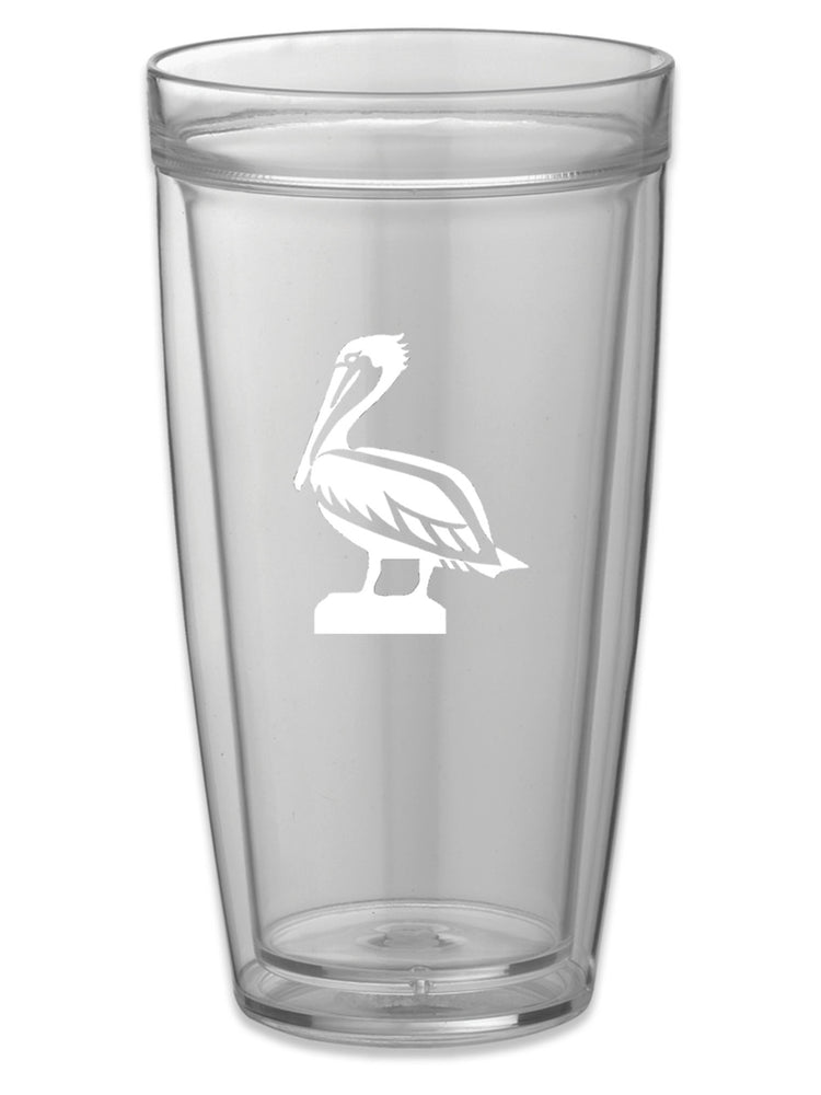 Pastimes Pelican Doublewall Insulated Drinking Glass Set of 4