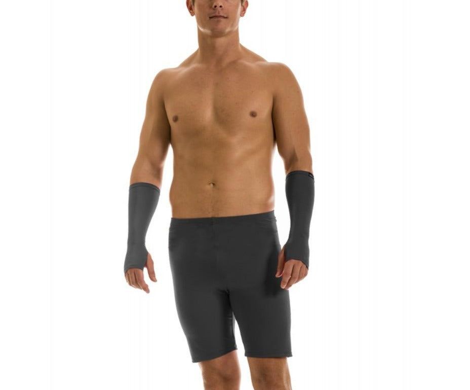  Insta Slim Activewear Base Layer Shorts - Gunmetal - Bonton