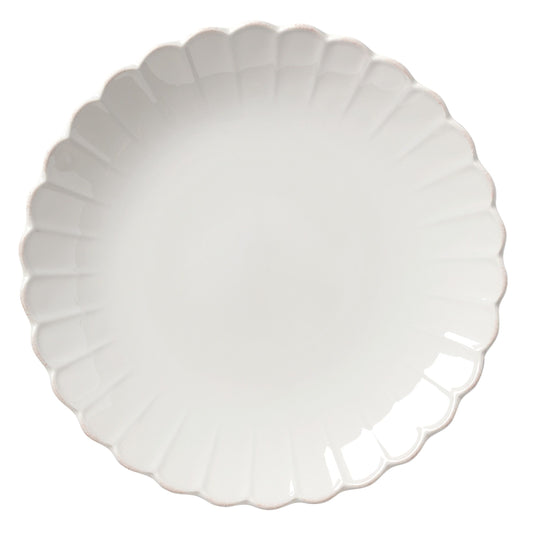 French Perle Scallop Round Platter