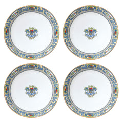 Autumn White Accent Plates Set of 4