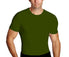  Insta Slim Activewear Short Sleeve Crewneck - Army - Bonton