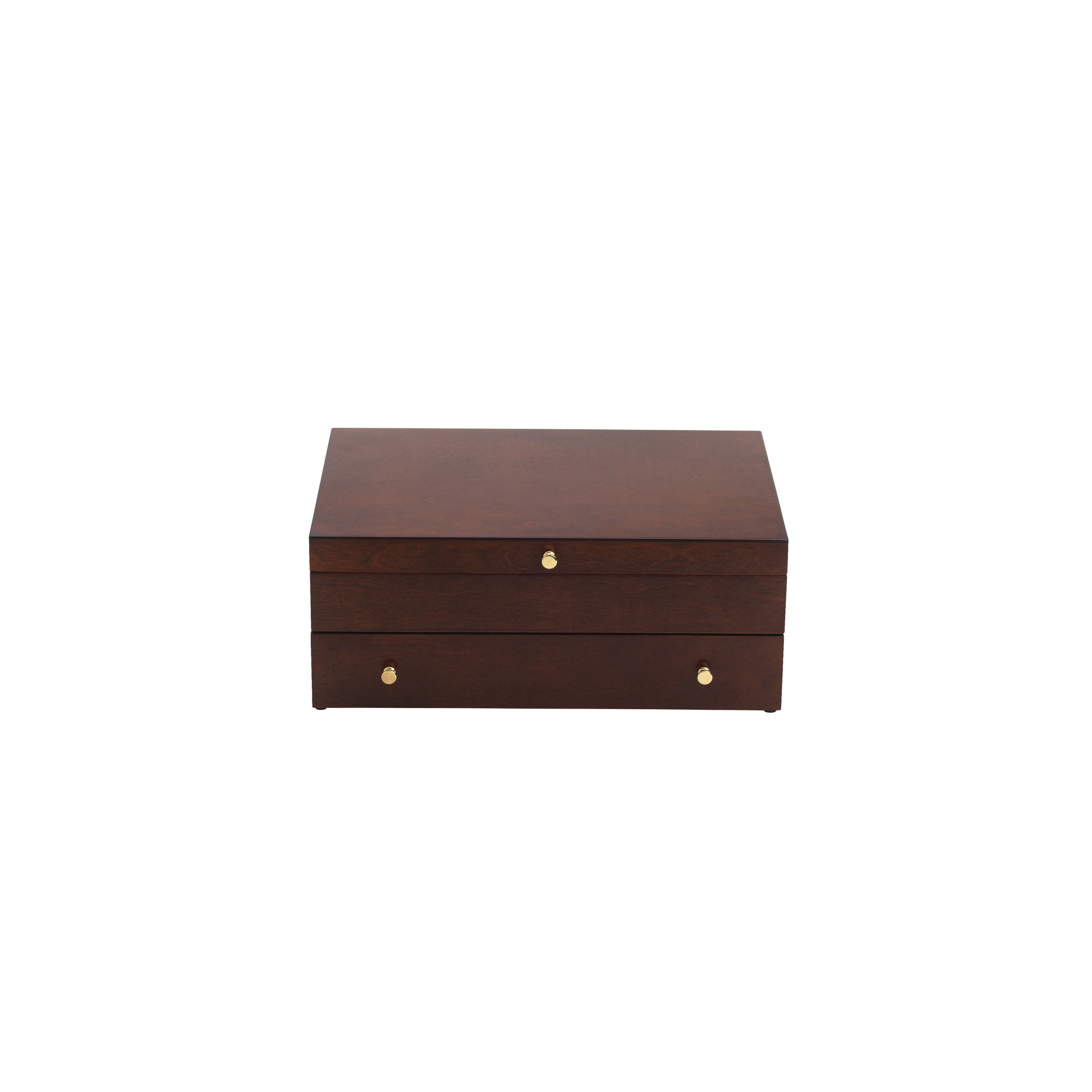  Lenox Mahogany Flatware Chest - Brown / Wood - Bonton