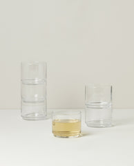 Tuscany Classics Stackable Short Glasses Set of 6