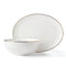 Trianna White 2-Piece Serveware Set