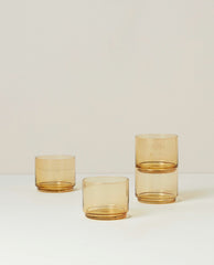 Tuscany Classics Stackable Short Glasses Set of 4