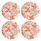 Butterfly Meadow Cottage Saffron Accent Plates Set of 4