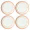 Butterfly Meadow Cottage Saffron Dinner Plates Set of 4