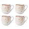 Butterfly Meadow Cottage Saffron Mugs Set of 4