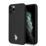 iPhone 11 Pro - PU Leather Black Polo Type With Embossed Logo - U.S. Polo Assn.