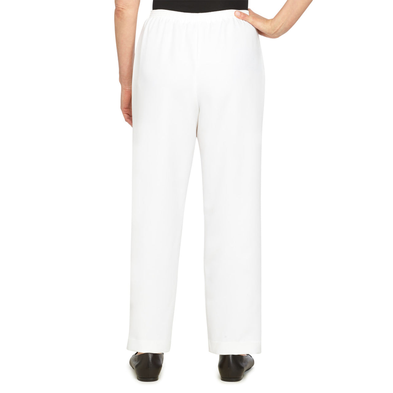  Alfred Dunner Proportioned Short Pant - Navy - Bonton