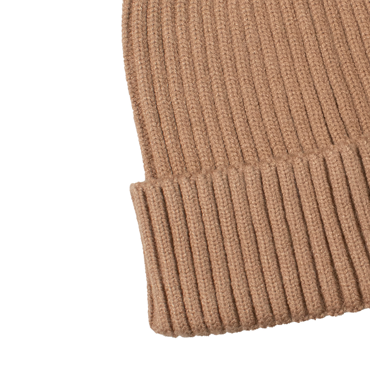  Ultra Soft Ribbed Knit Beanie - Camel - Bonton