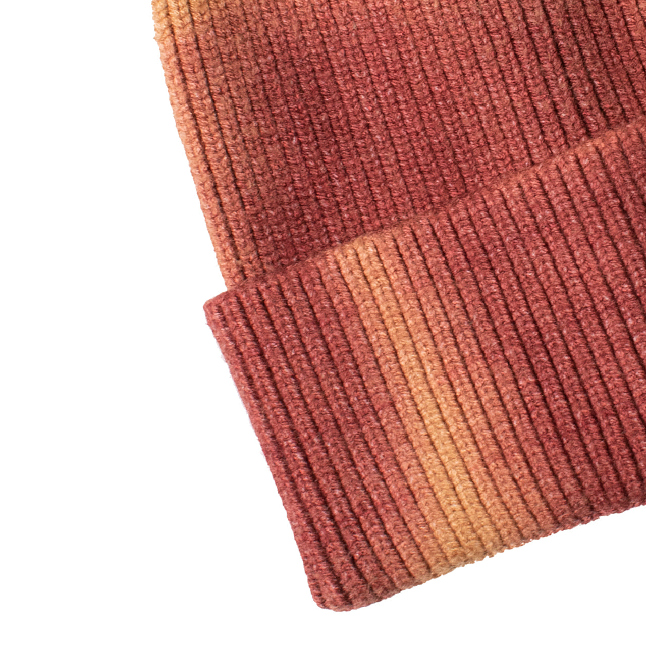  Ultra Soft Tie-Dye Beanie - Rust - Bonton