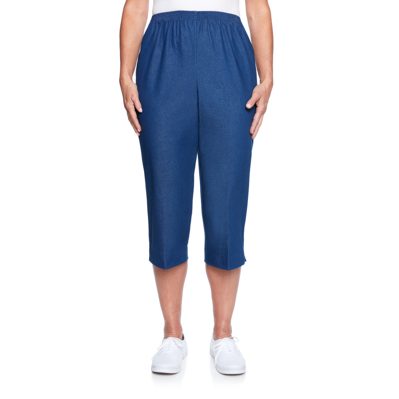  Alfred Dunner Denim Capri - Denim - Bonton