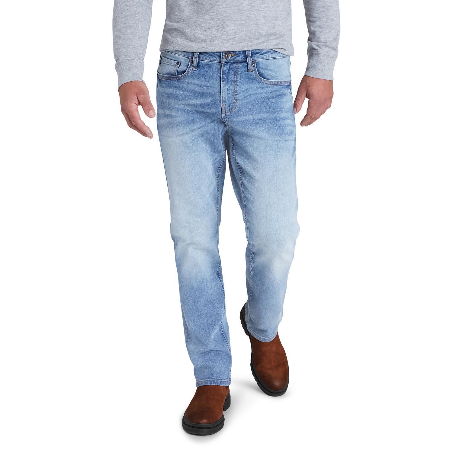  Chaps Chaps Men's 5-Pocket Denim Regular Fit - Canal Wash - Bonton