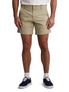  Chaps Chap's Men's 7 Flat Front Stretch Twill Short - Hampton Khaki - Bonton