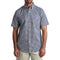 Chaps Men's Short Sleeve Recycled Poly Stretch Woven Shirt