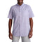 Chaps Men's Short Sleeve Recycled Poly Stretch Woven Shirt