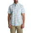  Chaps Chaps Men's Short Sleeve Shirt Chambray ButtonUp 2 - Azure - Bonton