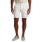 Chaps Mens 9 Flat Front Stretch Twill White Short