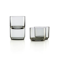 Tuscany Classics Stackable Short Glasses Set of 4