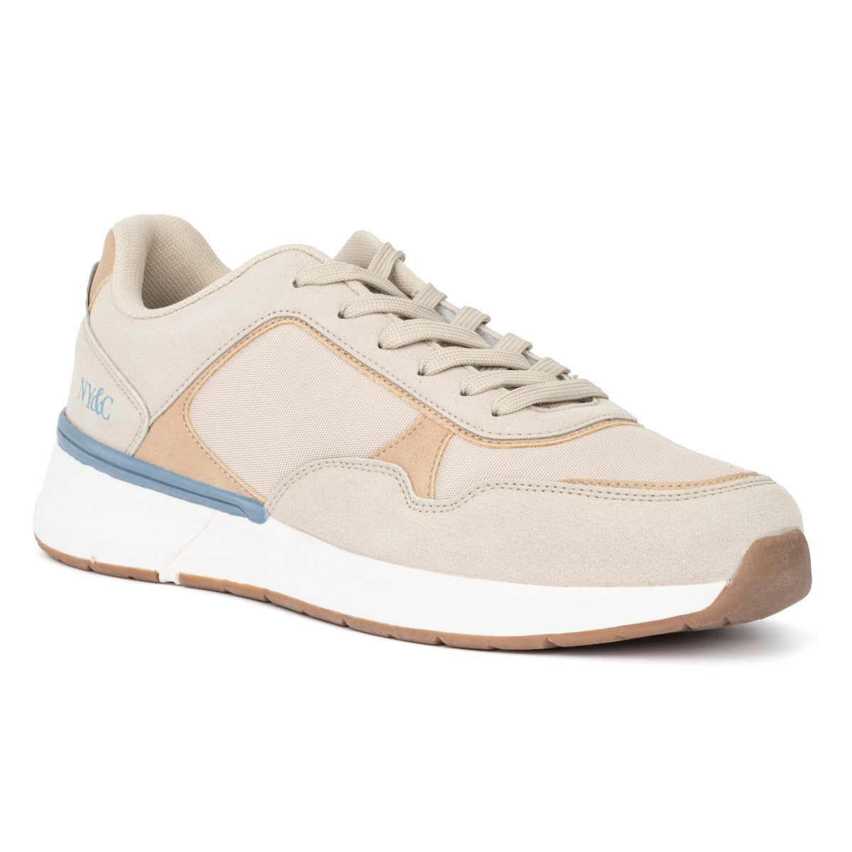  New York & Company Men's Harvey Low Top Sneaker - Beige - Bonton