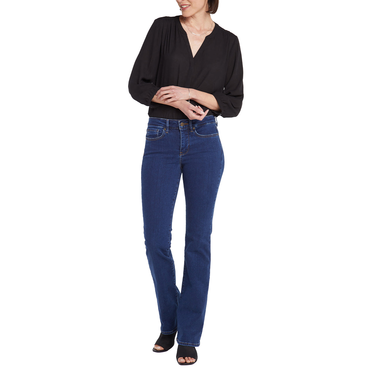  NYDJ Barbara Bootcut Jean - Quinn Medium Wash - Bonton