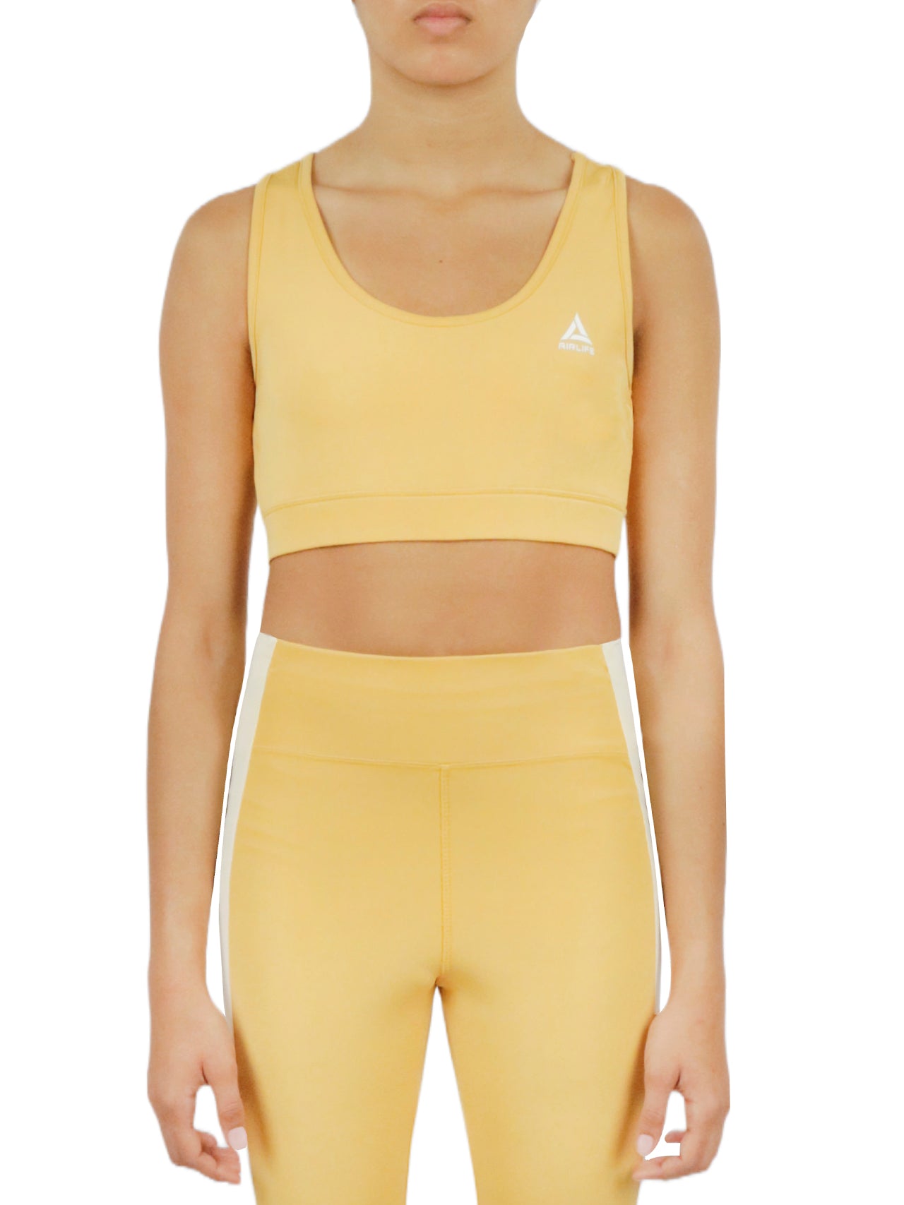  Air Life Comfort Sports Bra - Mustard - Bonton