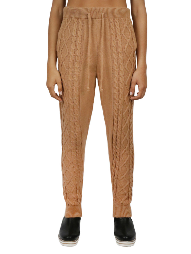 Men's cable knit joggers  Knitted pants men, Joggers, Camel pants