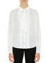  Miss Selen Tie Top Button Down - White - Bonton
