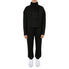  Button Front Sweatshirt - Black - Bonton