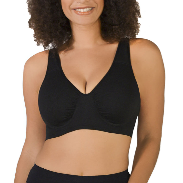 Seamless Underwire Bra with Removable Pads