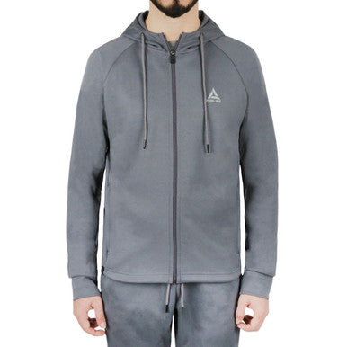  Air Life Zipper Mockneck Sweatshirt - Grey - Bonton