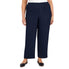  Alfred Dunner Plus Proportioned Short Pant - Navy - Bonton