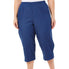  Alfred Dunner Plus Denim Capri - Denim - Bonton