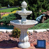  2-Tier Solar Powered Water Fountain 35