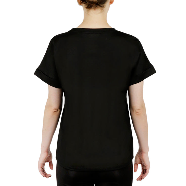 Rolled Cuff Extended Shoulder With Heat Set Serentity Seal