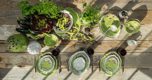 Artichoke Salad Bowls Set of 2