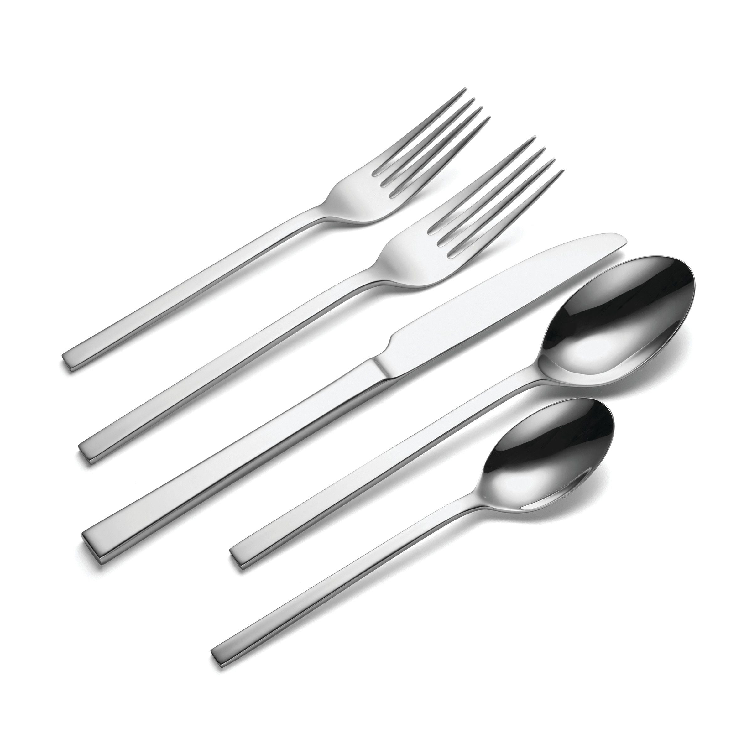  Oneida Allay Champagne 20-Piece Flatware Set - Champagne - Bonton