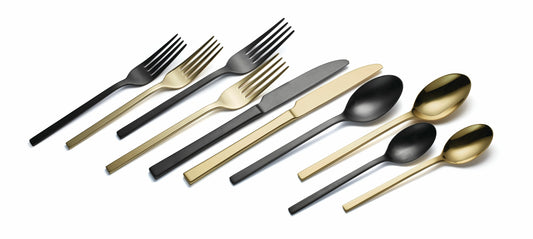 Allay Mixed 40-Piece Flatware Set