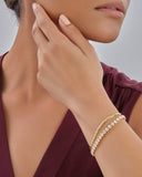 Clea Bracelet with Cubic Zirconia Stones