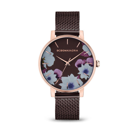 Floral Dial Watch