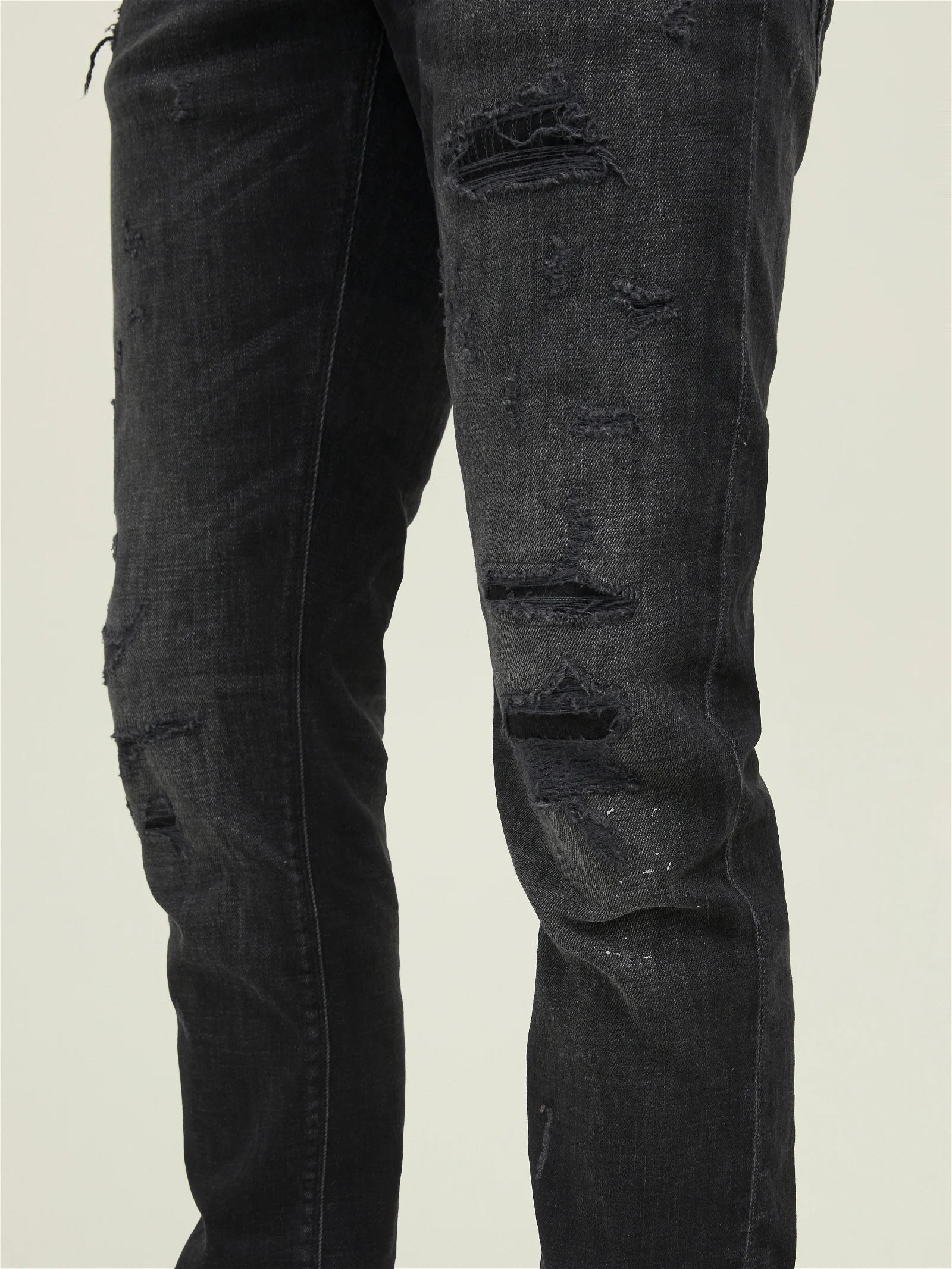  Jack & Jones Black Glenn Blair Jeans - Black Denim - Bonton