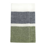 Bold Stripe Linen Towels Set of 2