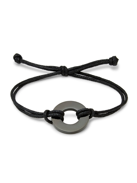 Men's Stainless Steel Circle Bracelet