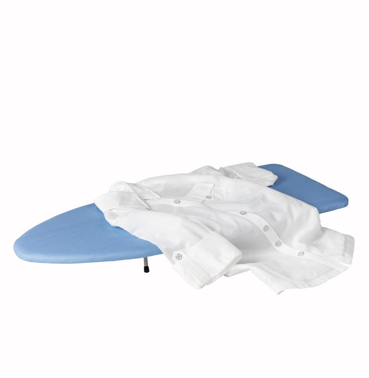 Tabletop Blue Ironing Board