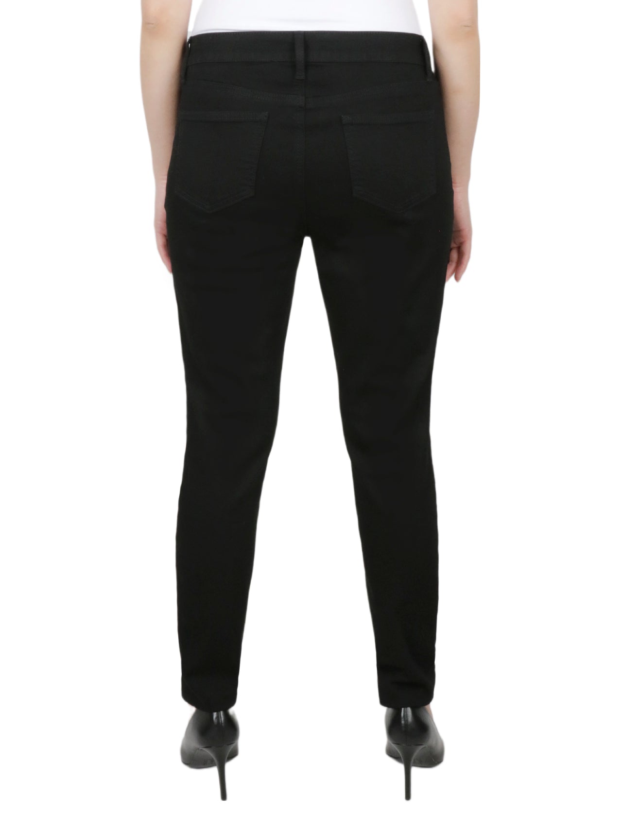  Relativity Plus 5 Pocket Skinny Jeans - Black - Bonton