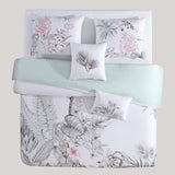 Mint Tropical 100% Cotton 230 Thread Count 5-Piece Reversible Comforter Set