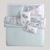 Mint Tropical 100% Cotton 230 Thread Count 5-Piece Reversible Comforter Set