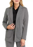 Notched Collar Jacket With Patch Pockets