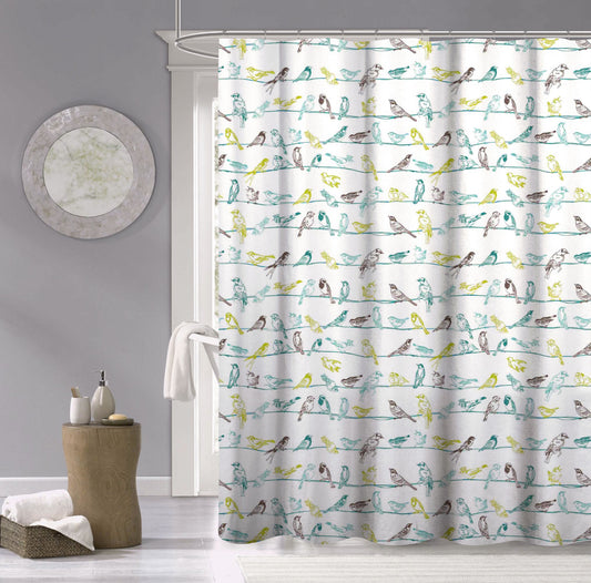 Birds Shower Curtain